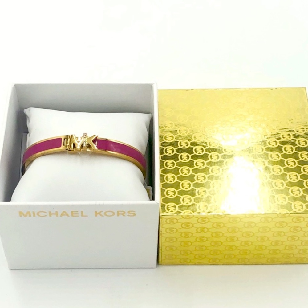 New Michael Kors purple and Gold-Tone Hamilton Bracelet - Picture 11 of 14